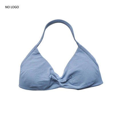 ARFTE Sports Bra Strappy Backless Yoga Gym Bra Removable Cups Women Workout Clothing Gym Top Halter Sport Bras