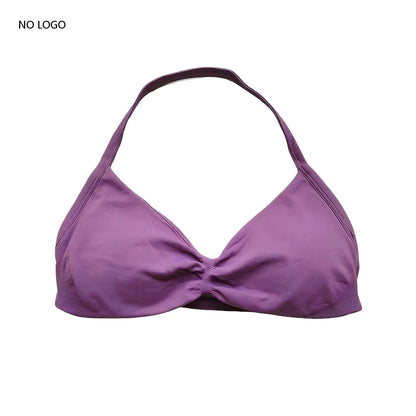 ARFTE Sports Bra Strappy Backless Yoga Gym Bra Removable Cups Women Workout Clothing Gym Top Halter Sport Bras