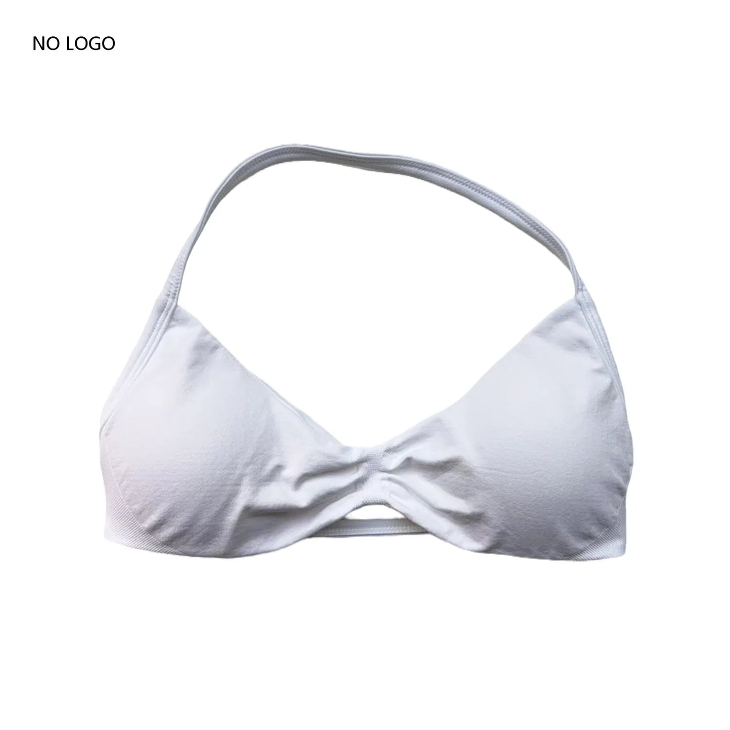 ARFTE Sports Bra Strappy Backless Yoga Gym Bra Removable Cups Women Workout Clothing Gym Top Halter Sport Bras