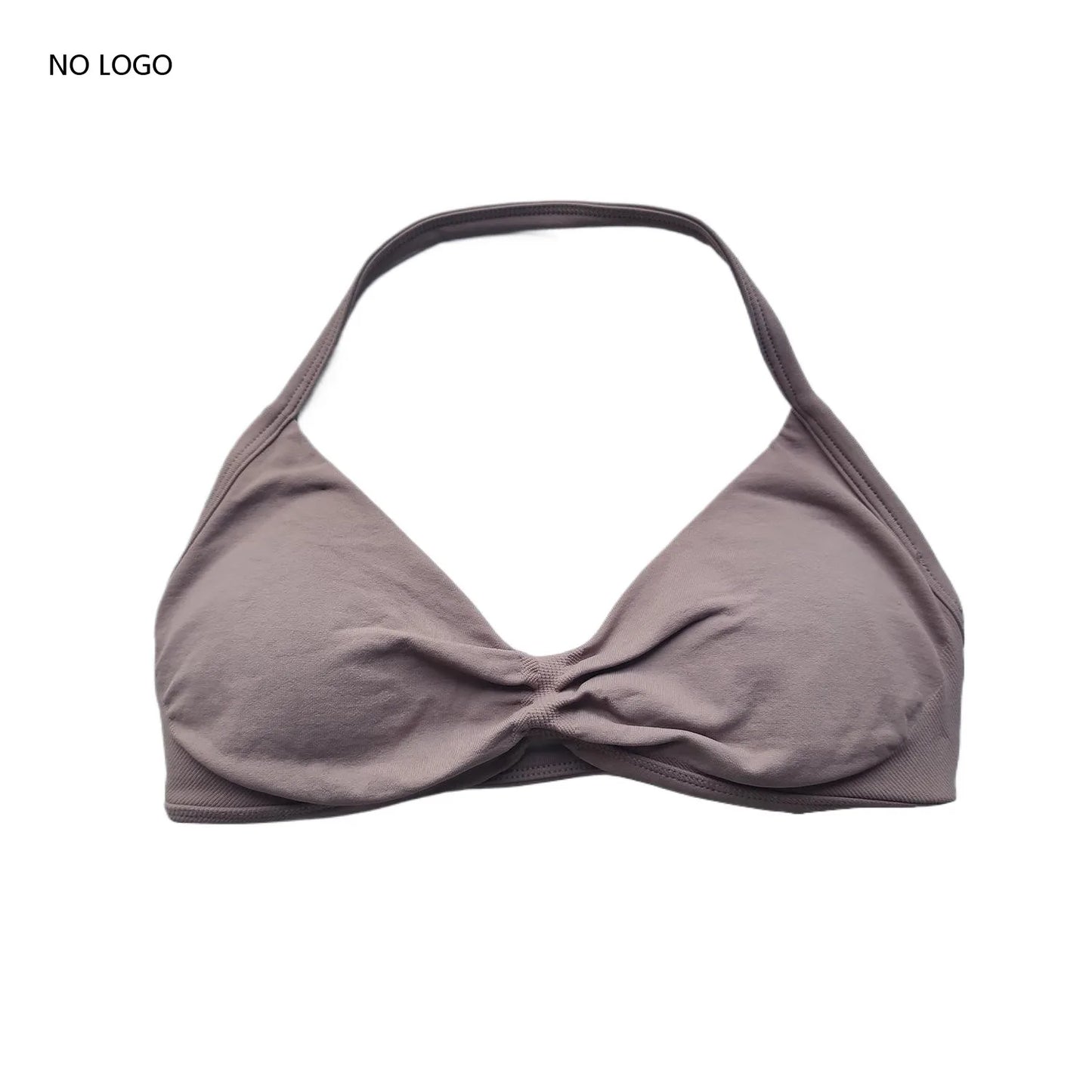 ARFTE Sports Bra Strappy Backless Yoga Gym Bra Removable Cups Women Workout Clothing Gym Top Halter Sport Bras