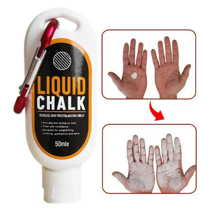 100/50/30Ml Sports Liquid Magnesium Powder Fitness Lifting anti Slip Cream Grip Liquid Magnesium for Pole Dancing Rock Climbing