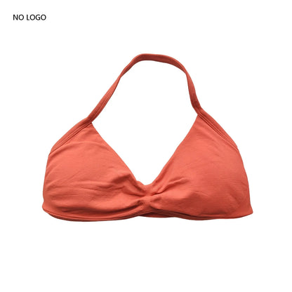 ARFTE Sports Bra Strappy Backless Yoga Gym Bra Removable Cups Women Workout Clothing Gym Top Halter Sport Bras